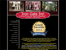 Tablet Screenshot of irongateinnks.com
